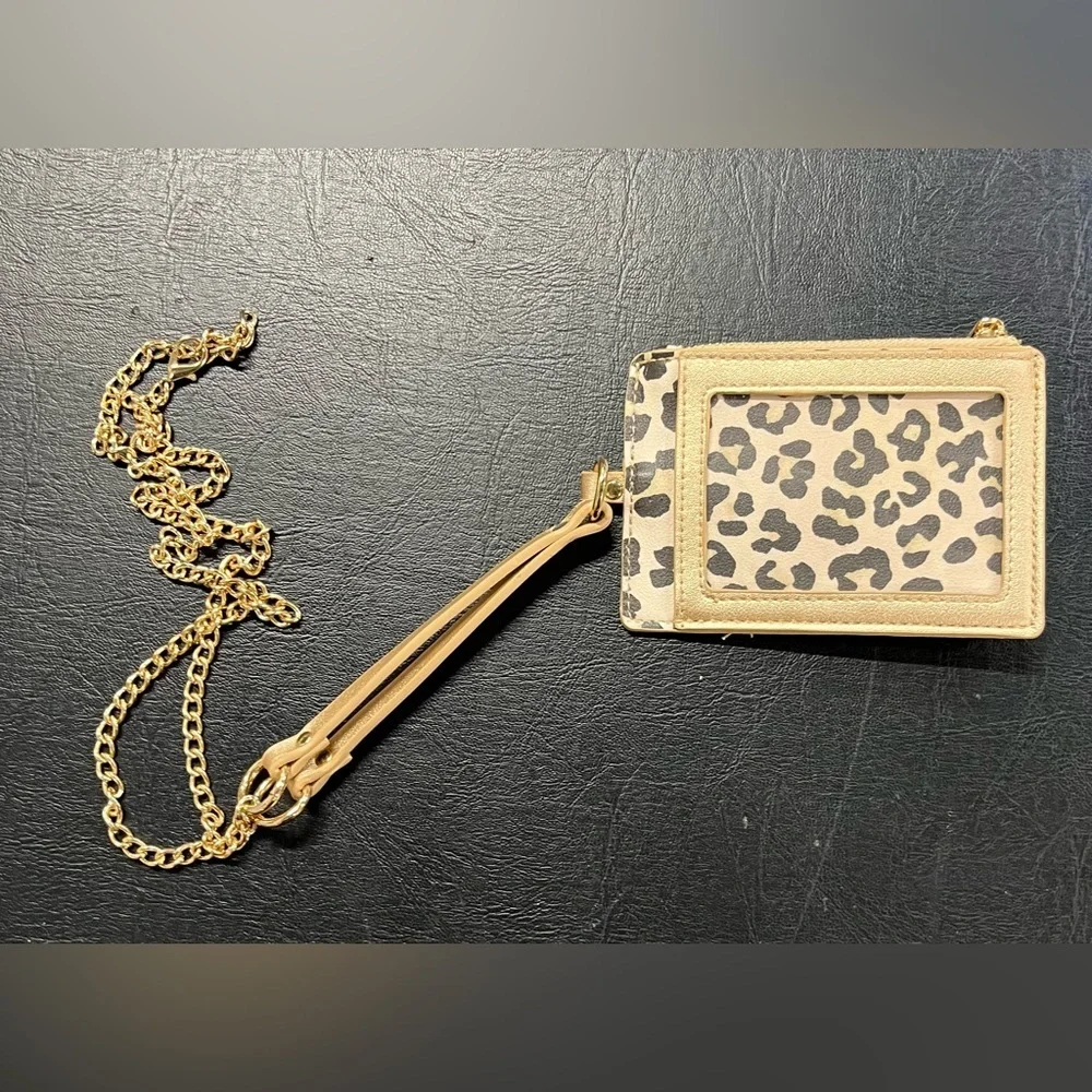 🔥Animal print wristlet/cardholder